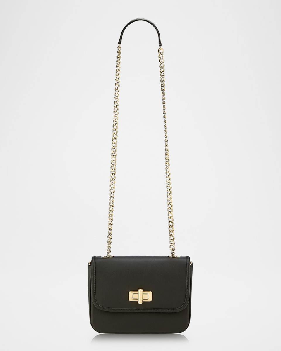 Riley Flap Leather Shoulder Bag